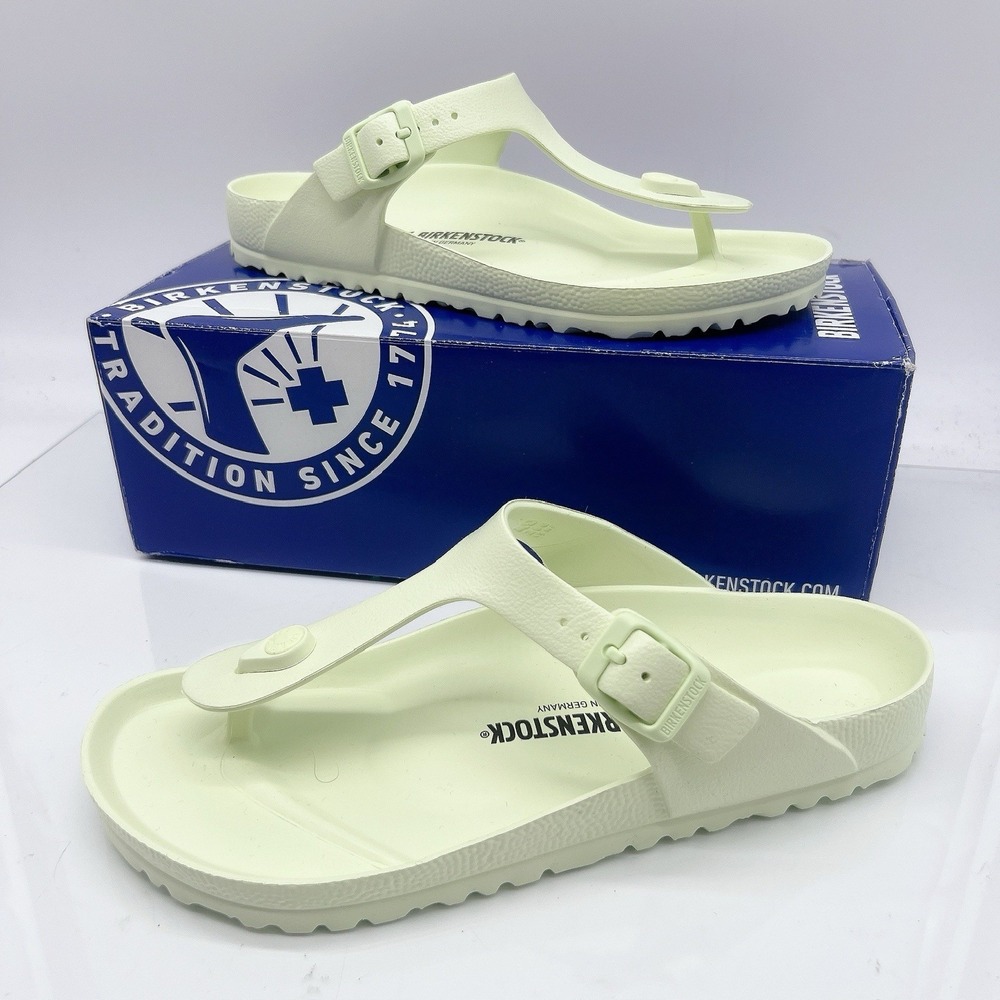 Birkenstock Light Mint EVA Thong Sandals